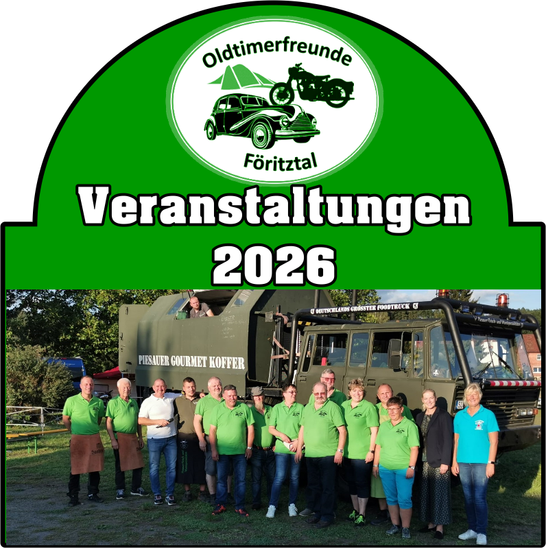 Oldtimerfreunde Föritztal Veranstaltungen 2026